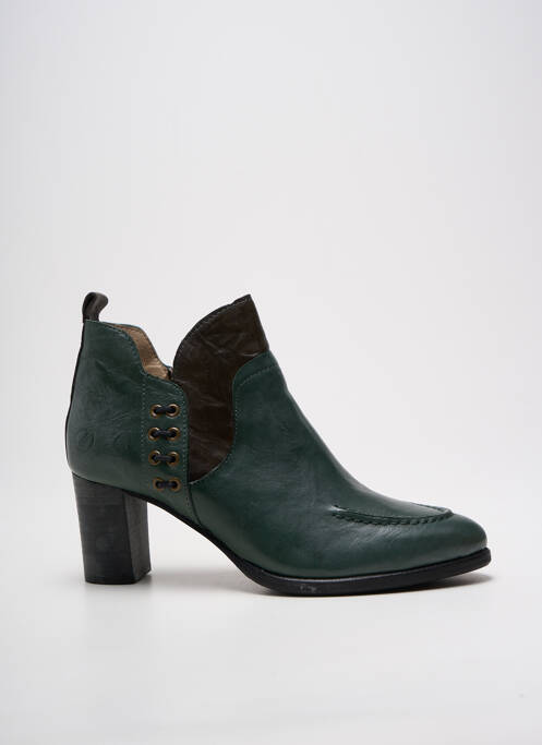Bottines/Boots vert CASTA pour femme