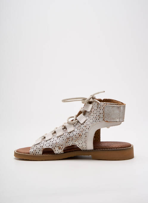 Sandales/Nu pieds argent CASTA pour femme