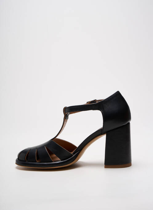 Sandales/Nu pieds noir PHILIPPE MORVAN pour femme