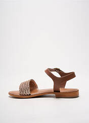 Sandales/Nu pieds or SANTAFE pour femme seconde vue