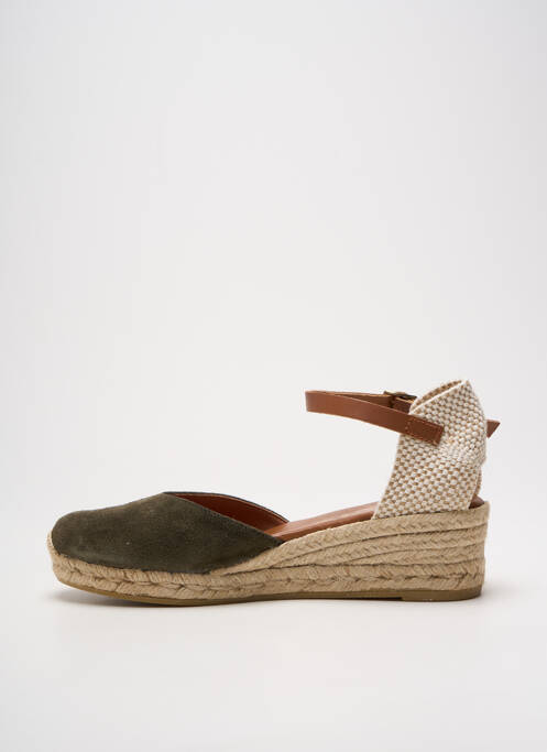 Espadrilles vert LA MAISON DE L'ESPADRILLE pour femme