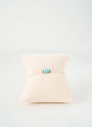 Bracelet matériaux métal bleu BY GARANCE femme