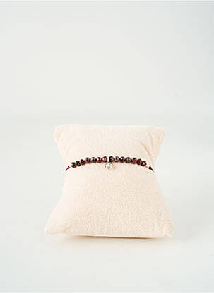Bracelet ornement perles rouge BY GARANCE femme