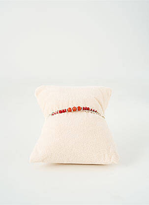 Bracelet matériaux métal rouge BY GARANCE femme