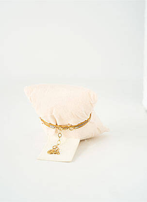 Bracelet matériaux métal or BY GARANCE femme