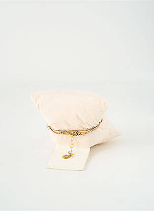 Bracelet ornement oxyde de zirconium or BY GARANCE femme