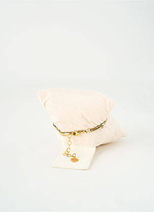 Bracelet ornement oxyde de zirconium or BY GARANCE femme