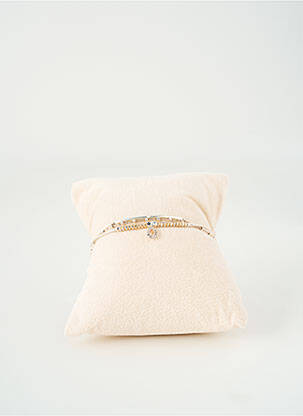Bracelet fermeture fermoir mousqueton argent BY GARANCE femme