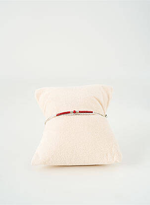Bracelet matériaux métal rouge BY GARANCE femme