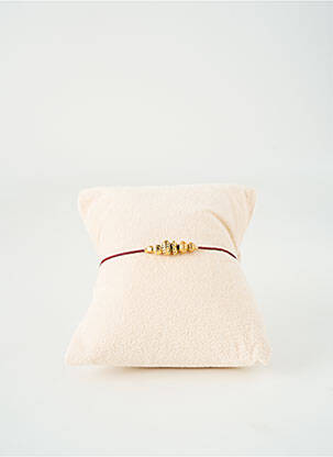 Bracelet matériaux métal rouge BY GARANCE femme