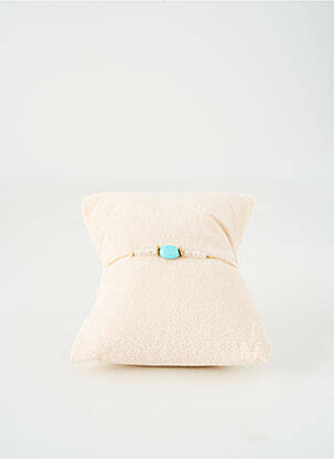 Bracelet ornement pierre bleu BY GARANCE femme