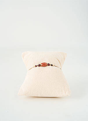 Bracelet matériaux métal rouge BY GARANCE femme