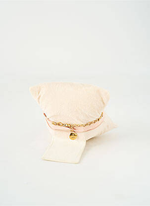 Bracelet fermeture fermoir mousqueton rouge BY GARANCE femme