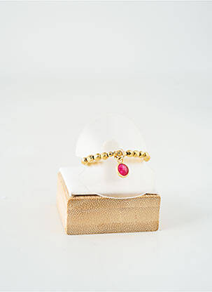 Bague ornement perles rose ROSA PALMA femme
