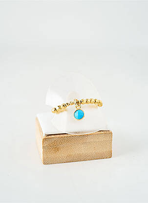 Bague ornement perles bleu clair ROSA PALMA femme