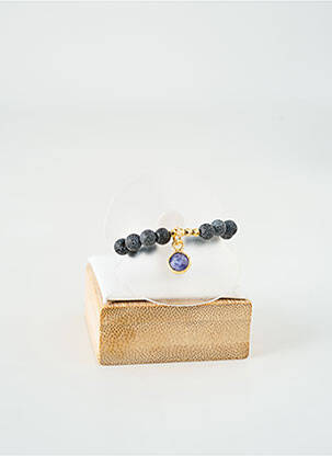 Bague ornement perles gris ROSA PALMA femme