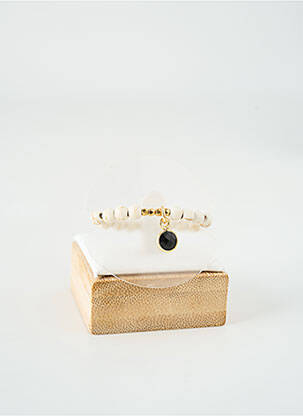 Bague ornement perles noir ROSA PALMA femme