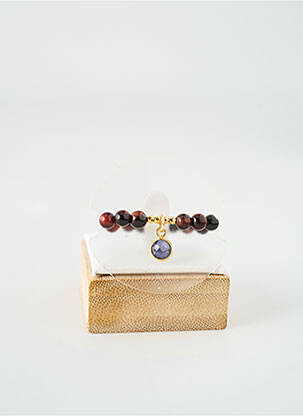 Bague ornement perles marron ROSA PALMA femme