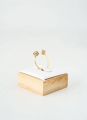 Bague matériaux métal or ATELIER D'EMMA ET CHLOE femme