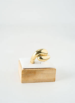 Bague matériaux métal or ATELIER D'EMMA ET CHLOE femme