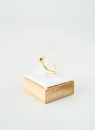 Bague matériaux plaqué or or MUJA JUMA femme