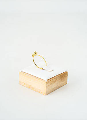 Bague matériaux plaqué or or MUJA JUMA femme