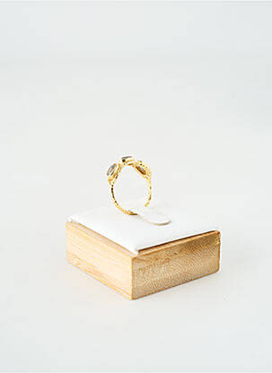 Bague matériaux plaqué or or MUJA JUMA femme