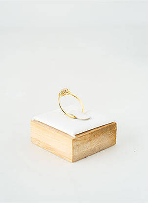 Bague matériaux plaqué or or MUJA JUMA femme