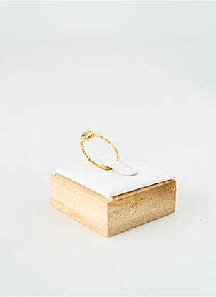 Bague matériaux plaqué or or MUJA JUMA femme