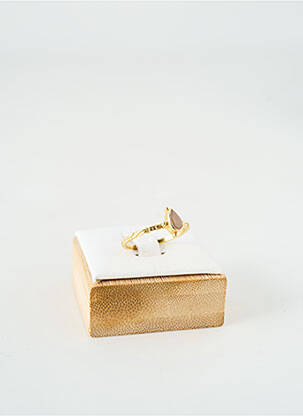 Bague matériaux plaqué or or MUJA JUMA femme