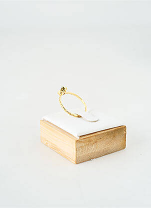 Bague matériaux plaqué or or MUJA JUMA femme