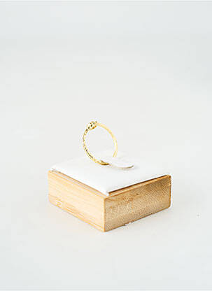 Bague matériaux plaqué or or MUJA JUMA femme
