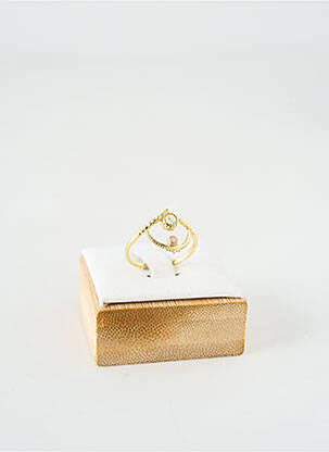 Bague matériaux plaqué or or MUJA JUMA femme
