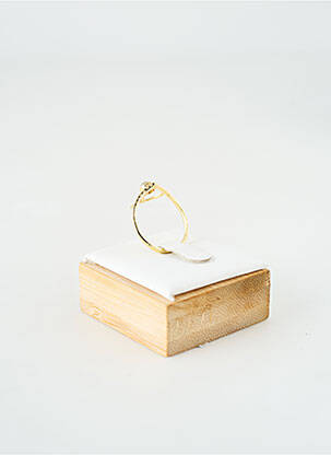 Bague matériaux plaqué or or MUJA JUMA femme