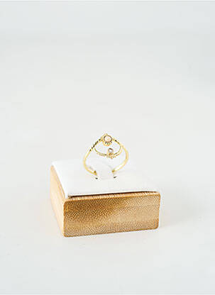 Bague matériaux plaqué or or MUJA JUMA femme