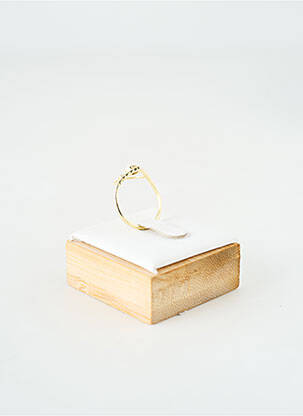Bague matériaux plaqué or or MUJA JUMA femme