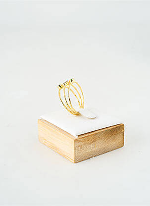 Bague matériaux plaqué or or MUJA JUMA femme