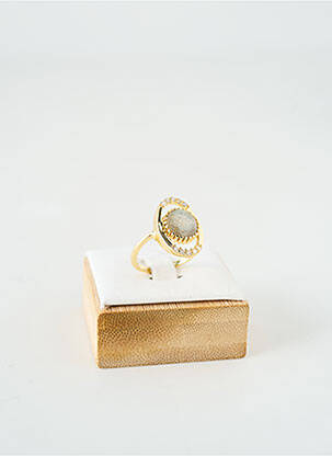 Bague matériaux plaqué or or MUJA JUMA femme