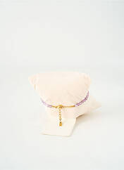 Bracelet violet BY GARANCE pour femme seconde vue