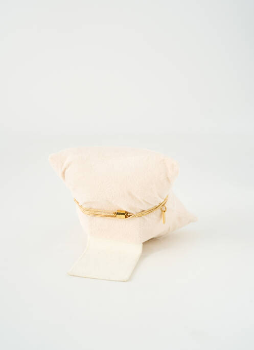 Bracelet fermeture fermoir mousqueton or BY GARANCE femme