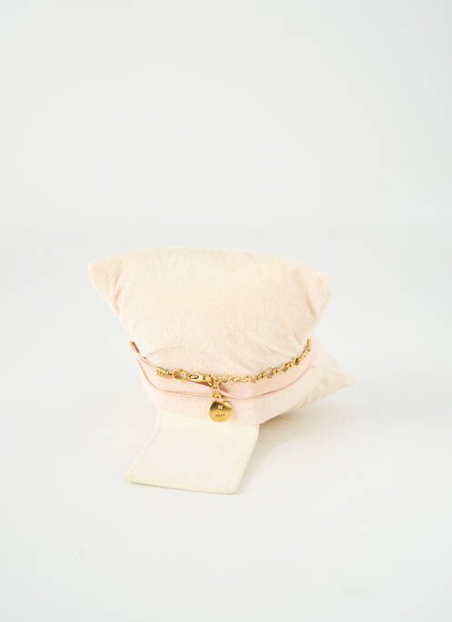 Bracelet fermeture fermoir mousqueton rouge BY GARANCE femme