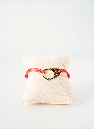 Bracelet matériaux métal rouge OLIVIER LAFOND femme