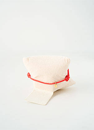 Bracelet matériaux métal rouge OLIVIER LAFOND femme