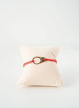 Bracelet matériaux métal rouge OLIVIER LAFOND femme