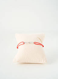 Bracelet matériaux métal rouge OLIVIER LAFOND femme