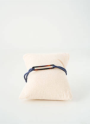 Bracelet fermeture boucle déployante bleu OLIVIER LAFOND femme