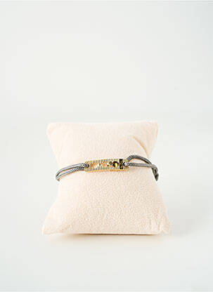 Bracelet ornement elément métal gris OLIVIER LAFOND femme