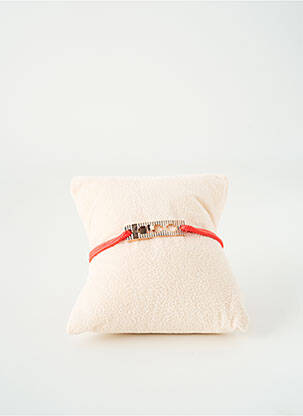 Bracelet matériaux métal rouge OLIVIER LAFOND femme