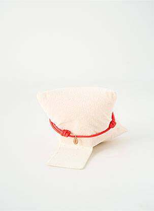 Bracelet matériaux métal rouge OLIVIER LAFOND femme