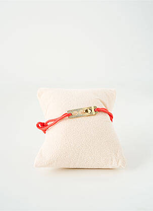 Bracelet matériaux métal rouge OLIVIER LAFOND femme